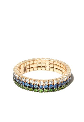 SHAY 18kt yellow gold multi-stone ring - Oro