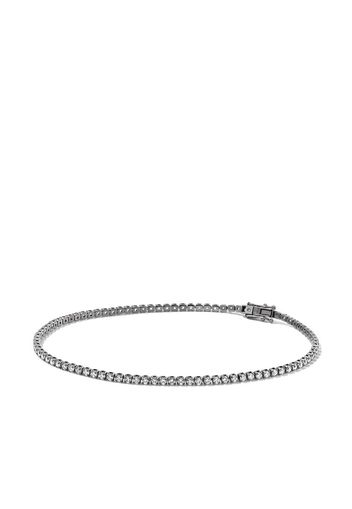 SHAY 18kt black gold diamond tennis bracelet - Nero