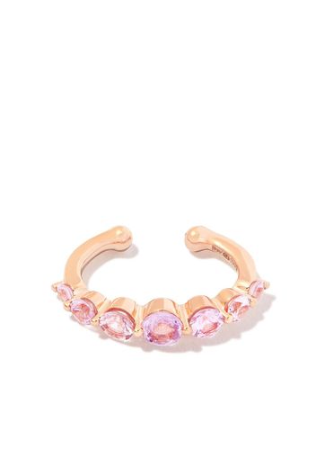 SHAY 18kt rose gold sapphire ear cuff - Rosa