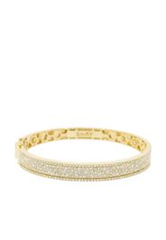 SHAY Bracciale rigido in oro 18kt e diamanti Nameplate