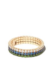 SHAY 18kt yellow gold multi-stone ring - Oro