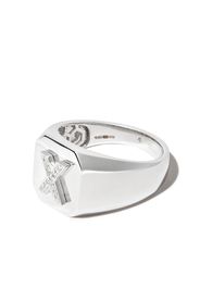 SHAY 18kt white gold Champion ring - Argento