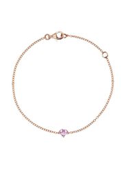 SHAY Bracciale Baby Heart in oro rosa 18kt con zaffiri