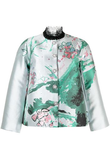 SHIATZY CHEN Giacca con effetto jacquard - Verde