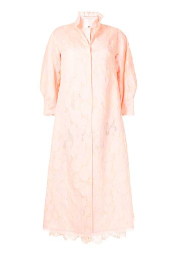 SHIATZY CHEN Cappotto con motivo jacquard - Rosa