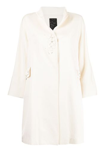 SHIATZY CHEN Cappotto a collo alto - Bianco