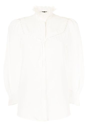 SHIATZY CHEN Blusa con colletto - Bianco