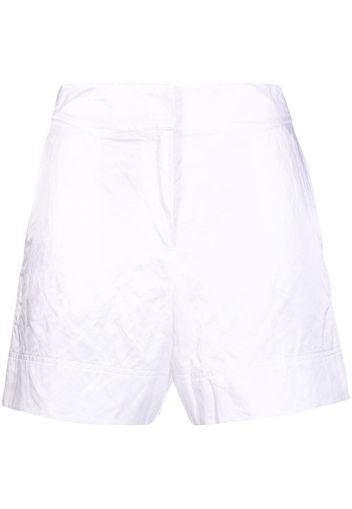 SHIATZY CHEN Shorts a vita alta - Bianco