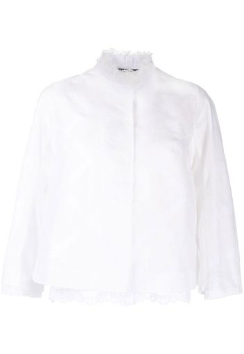 SHIATZY CHEN Set giacca e camicia con pizzo - Bianco