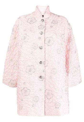 SHIATZY CHEN Giacca-camicia a fiori - Rosa