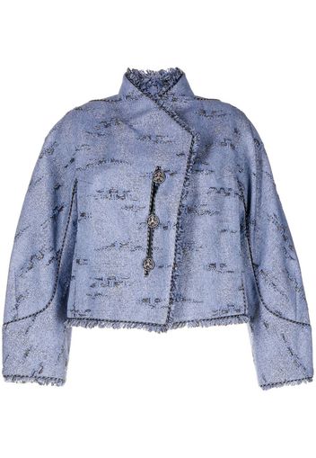 SHIATZY CHEN Giacca con effetto jacquard Reminiscence - Blu