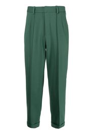 SHIATZY CHEN Pantaloni sartoriali con pieghe - Verde