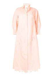 SHIATZY CHEN Cappotto con motivo jacquard - Rosa