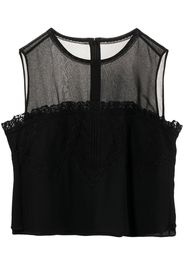 SHIATZY CHEN Blusa con ruches - Nero