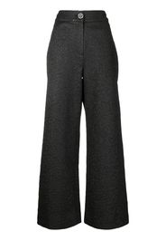 SHIATZY CHEN Pantaloni metallizzati Genisis - Bianco