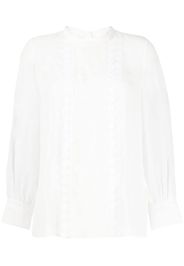 SHIATZY CHEN Camicia con pizzo - Bianco