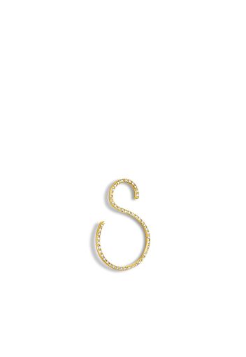 Shihara Orecchino a bottone S 01 in oro giallo 18kt con diamante