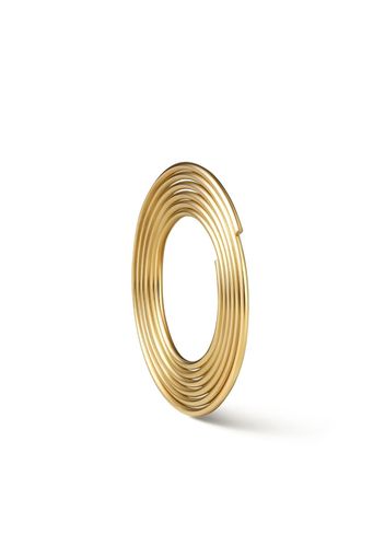 Shihara Orecchino Flat Hoop 02 in oro giallo 18kt