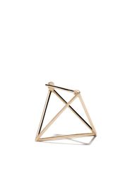 Orecchino Triangle 3D in oro giallo 18kt (20mm)