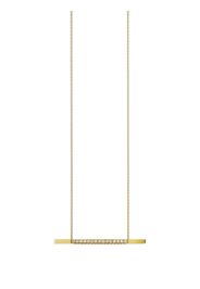 Shihara Collana Bar 02 in oro giallo 18kt con diamanti