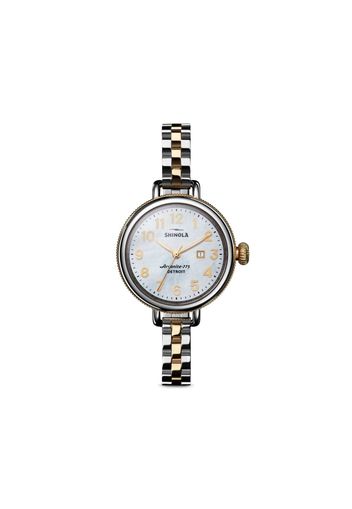 Shinola Birdy round watch - Bianco