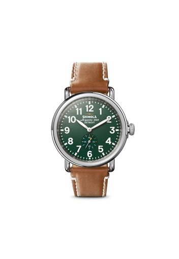 Shinola Orologio The Runwell 41mm - Verde