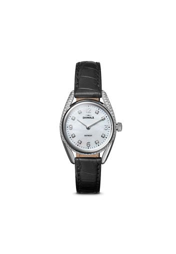 Shinola Orologio The Diamond Lug Derby 30mm - Bianco