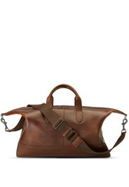 Shinola Borsone Canfield in pelle - Marrone