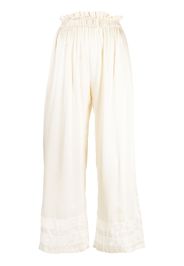 Shrimps Pantaloni Libra ampi - Bianco