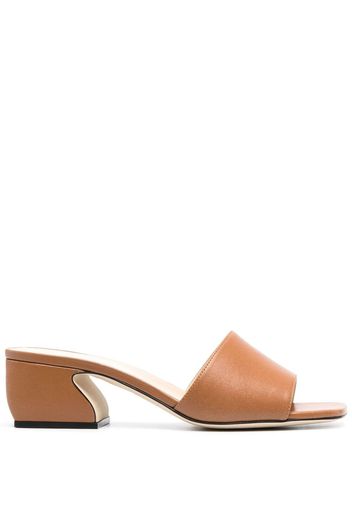 Si Rossi block heel sandals - Marrone