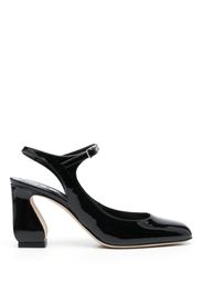 Si Rossi Si Rossi 80mm slingback pumps - Nero