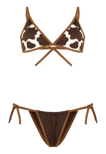Sian Swimwear Set bikini Skye - Marrone
