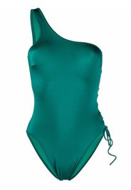 Sian Swimwear Sian one shoulder swimsuit - Verde