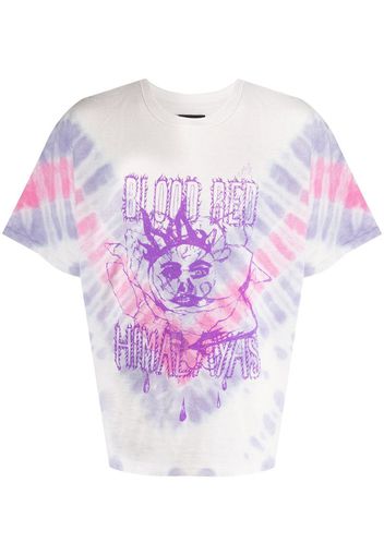 Himalayas tie-dye print T-shirt