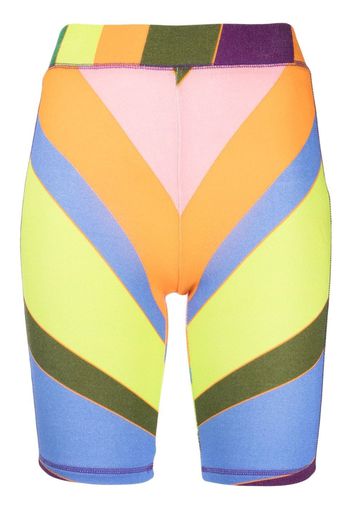 SIEDRES patterned cycling shorts - Multicolore