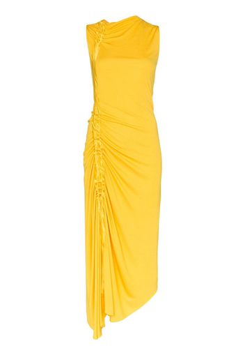 Fontana ruched midi dress