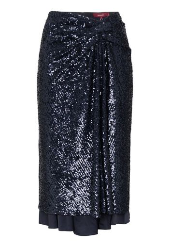 Kayla sequin midi skirt