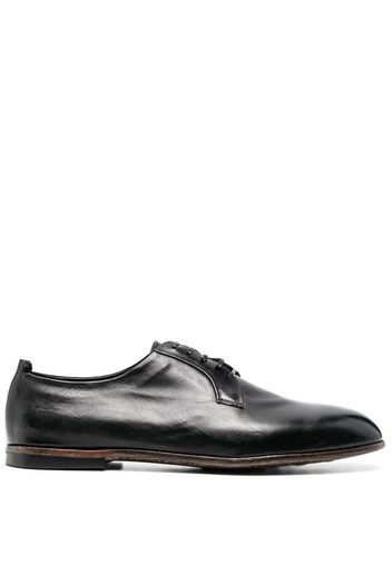 Silvano Sassetti lace-up leather derby shoes - Nero