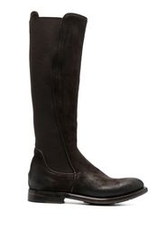 Silvano Sassetti knee-high leather boots - Marrone
