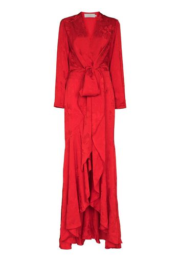 Silvia Tcherassi S TCHERASSI ALBARELLA LS BOW FRONT JACQU - Rosso