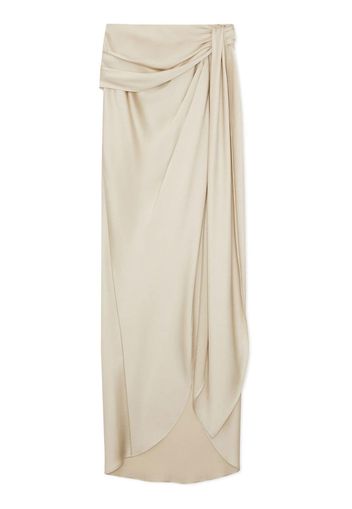 Simkhai Elisabetta draped skirt - Giallo