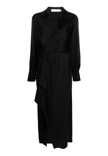 Simkhai Talita draped maxi dress - Nero