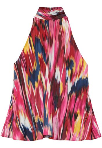 Simkhai Yasenia flared sleeveless blouse - Multicolore