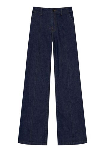 Simkhai Ansel mid-rise flared jeans - Blu