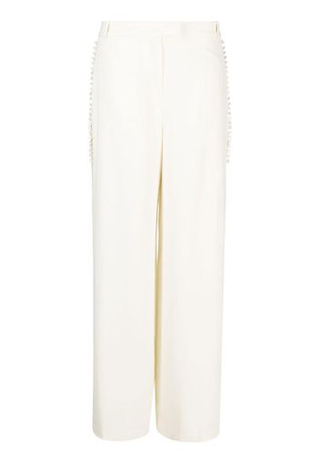 Simkhai Blossom pleated tailored trousers - Toni neutri