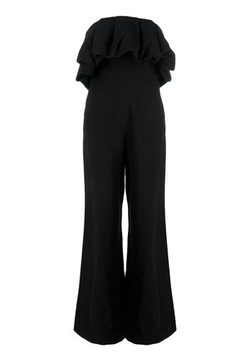 Simkhai puffball-design strapless jumpsuit - Nero