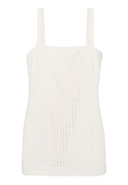 Simkhai Artemis cotton minidress - Bianco