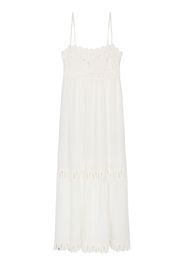 Simkhai sleeveless lace-embellished dress - Bianco