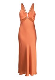 Simkhai cut-out slip dress - Arancione