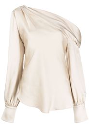Simkhai Alice one-shoulder top - Toni neutri